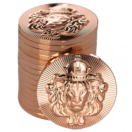 Scottsdale Lion Stacker 1 AVDP oz Copper Round