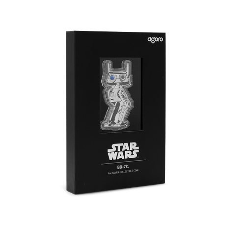 Star Wars - Droids - BD-72 2025 1oz Silver Coloured Proof Coin
