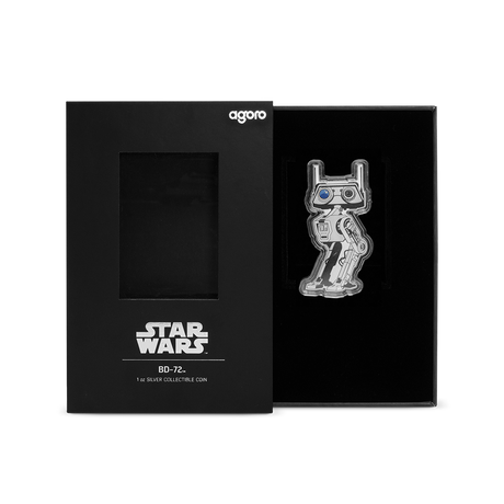 Star Wars - Droids - BD-72 2025 1oz Silver Coloured Proof Coin
