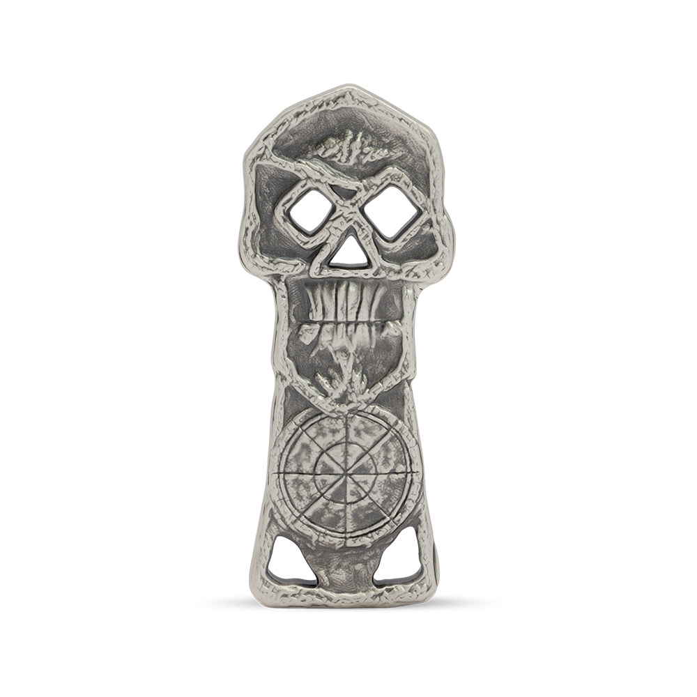The Goonies -  Copper Bones Skeleton Key 2025 2oz Silver Antiqued Coin