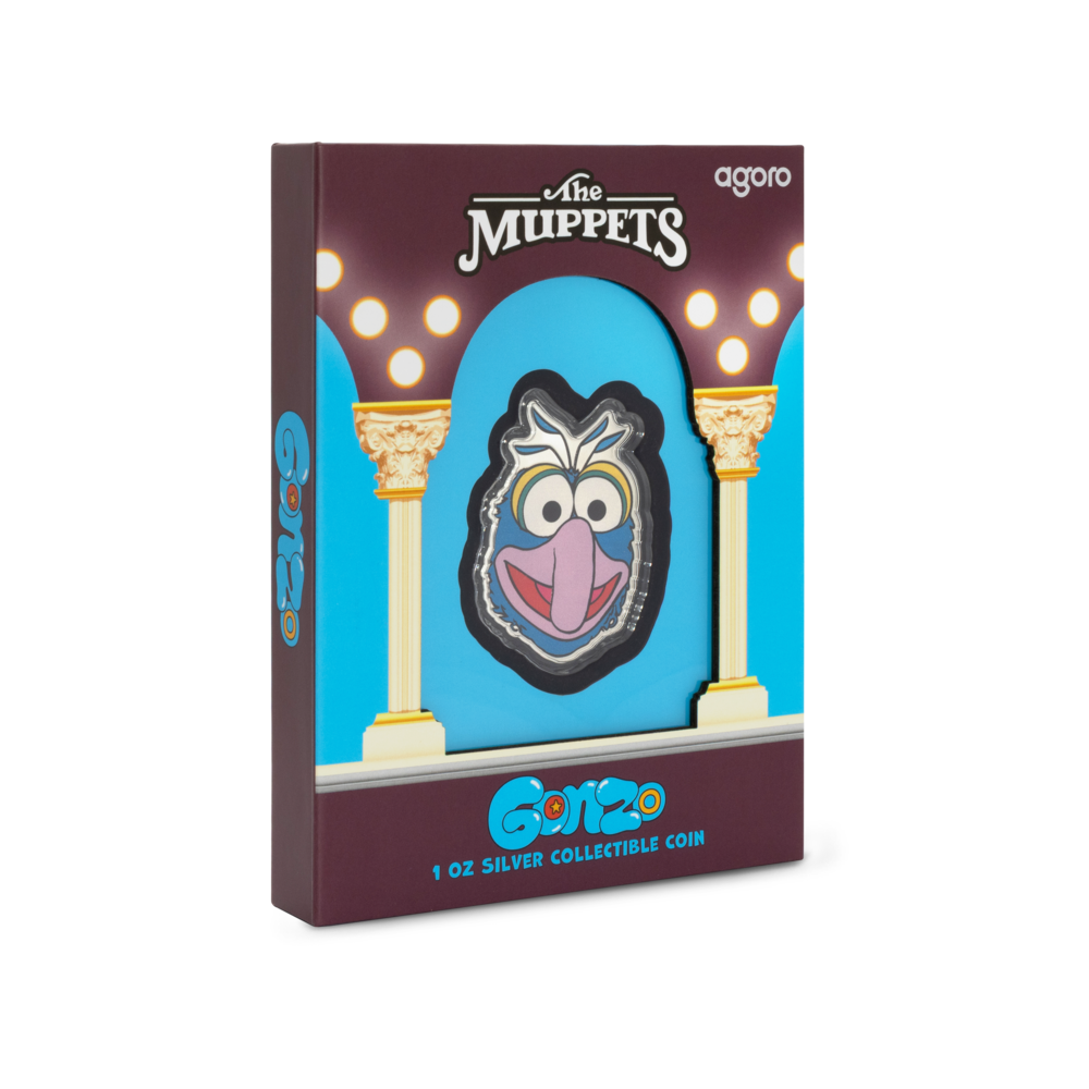 Disney The Muppets 70th Anniversary Series - Gonzo 2025 1oz Silver Coloured Proof Coin