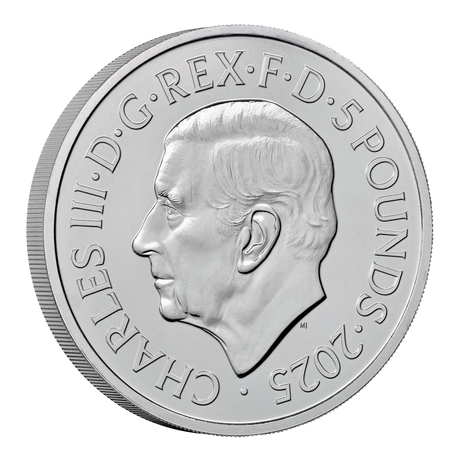 2025 UK £5 Music Legends - Freddie Mercury Brilliant Uncirculated Coin