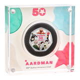 2026 UK 50p 50 Years of Aardman Coloured Silver Proof Coin