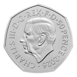 2026 50p The Lord of the Rings The One Ring Brilliant Uncirculated Coin