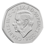 2026 50p The Lord of the Rings The One Ring Brilliant Uncirculated Coin