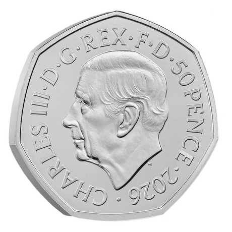 2026 50p The Lord of the Rings The One Ring Brilliant Uncirculated Coin