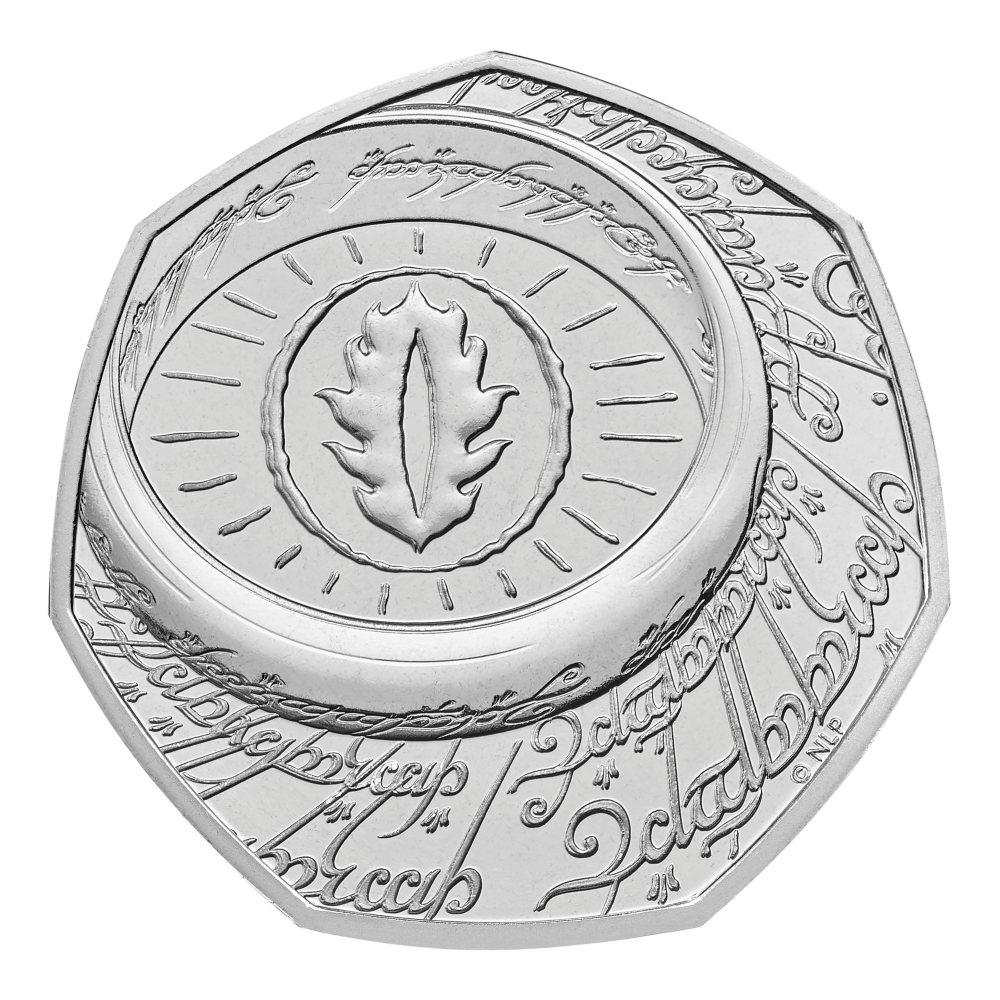2026 50p The Lord of the Rings The One Ring Brilliant Uncirculated Coin