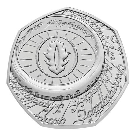 2026 50p The Lord of the Rings The One Ring Brilliant Uncirculated Coin