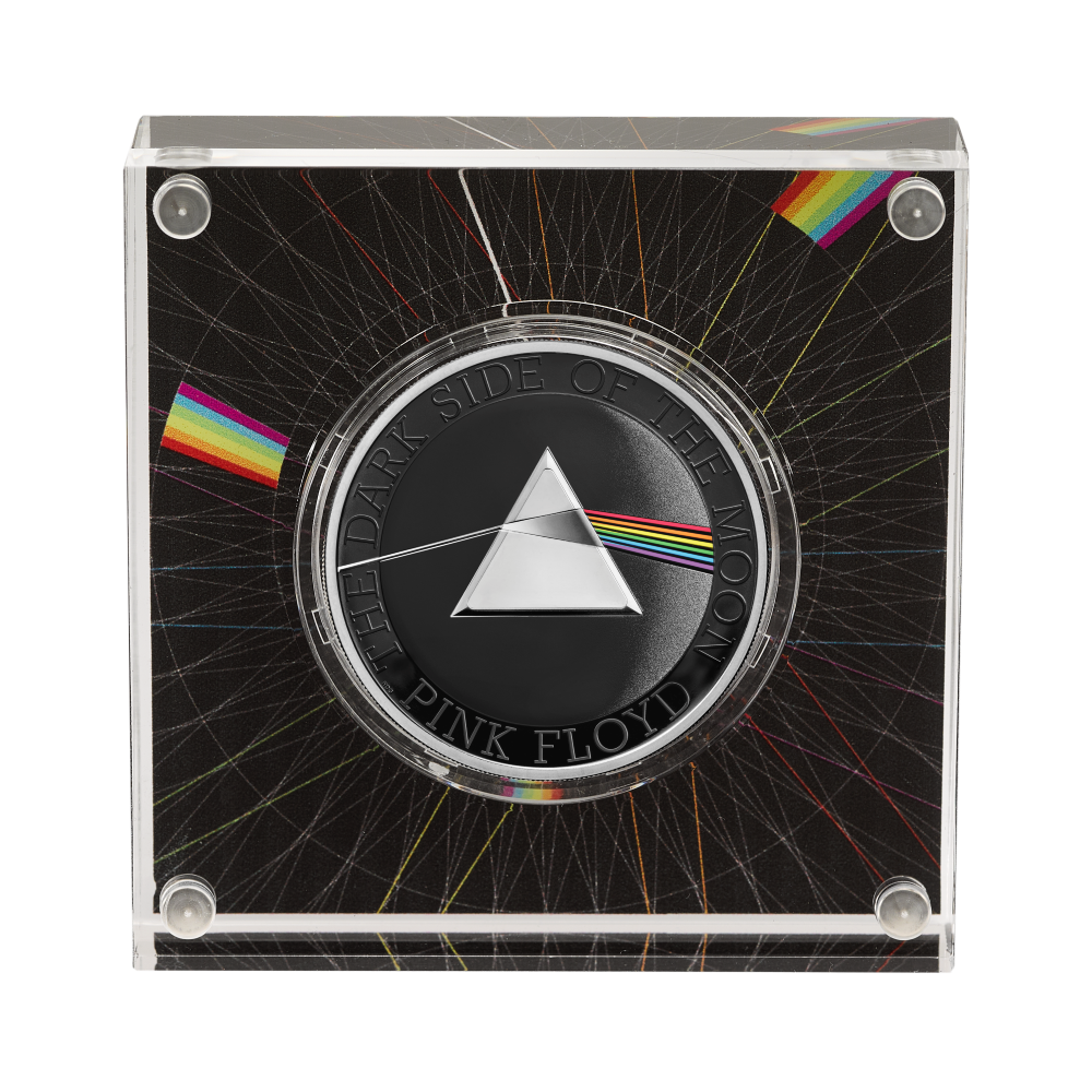 2026 £2 Music Legends Pink Floyd 1oz Silver Proof Colour Coin