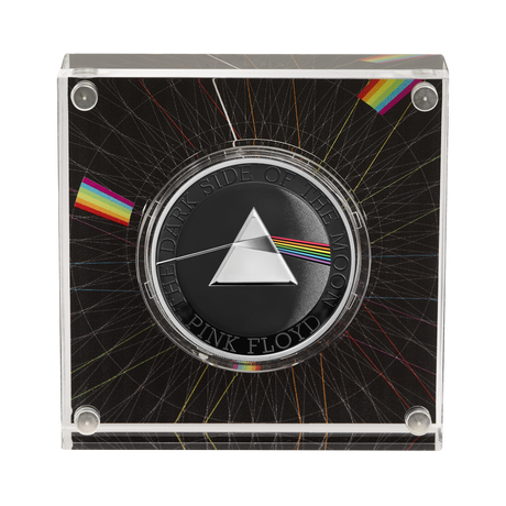 2026 £2 Music Legends Pink Floyd 1oz Silver Proof Colour Coin