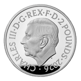 2026 £2 Music Legends Pink Floyd 1oz Silver Proof Colour Coin