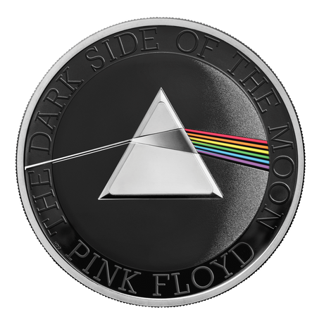 2026 £2 Music Legends Pink Floyd 1oz Silver Proof Colour Coin