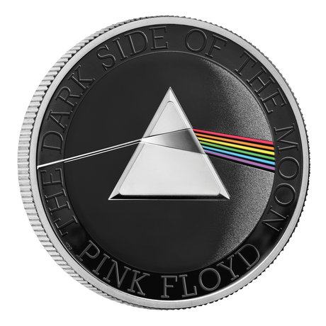 2026 £2 Music Legends Pink Floyd 1oz Silver Proof Colour Coin