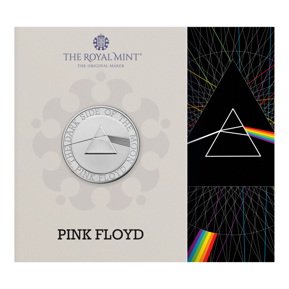 2026 £5 Music Legends Pink Floyd Brilliant Uncirculated Coin
