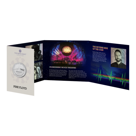 2026 £5 Music Legends Pink Floyd Brilliant Uncirculated Coin