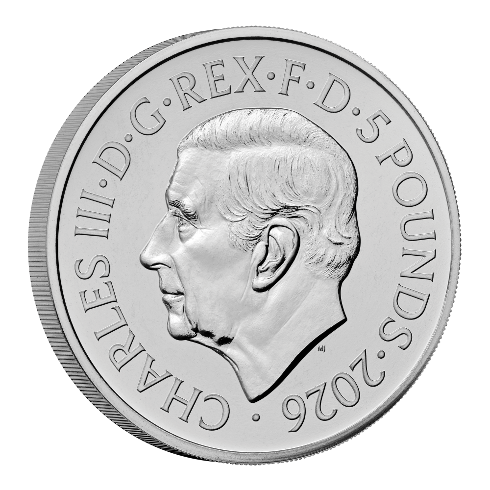 2026 £5 Music Legends Pink Floyd Brilliant Uncirculated Coin