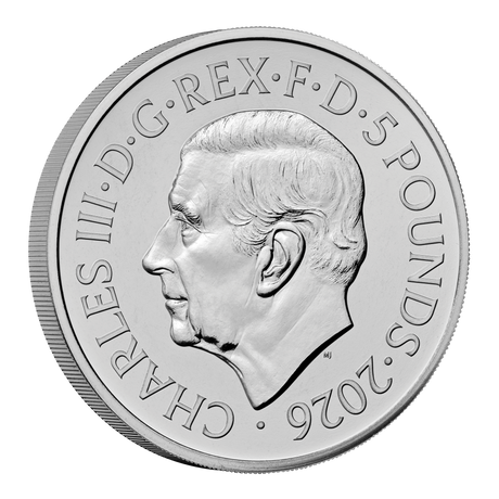 2026 £5 Music Legends Pink Floyd Brilliant Uncirculated Coin