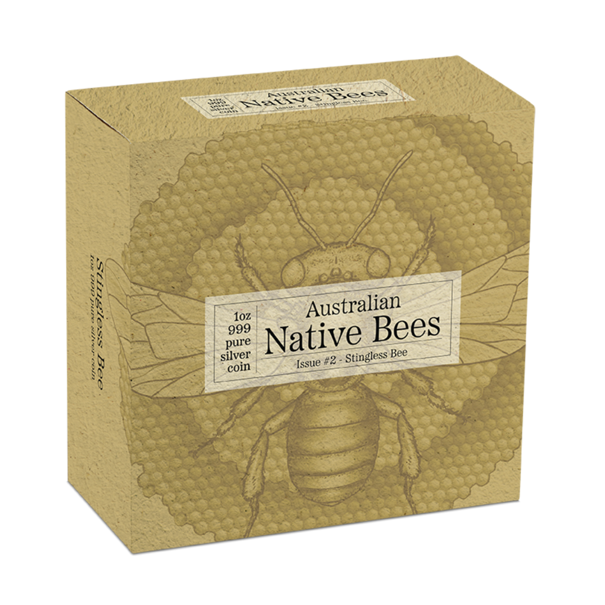 2026 1oz Australian Native Bees - Stingless Bee Silver Proof Hologram Coin
