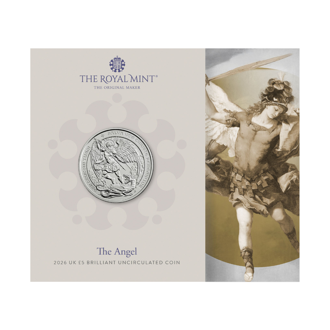 2026 £5 The Angel UK Brilliant Uncirculated Coin