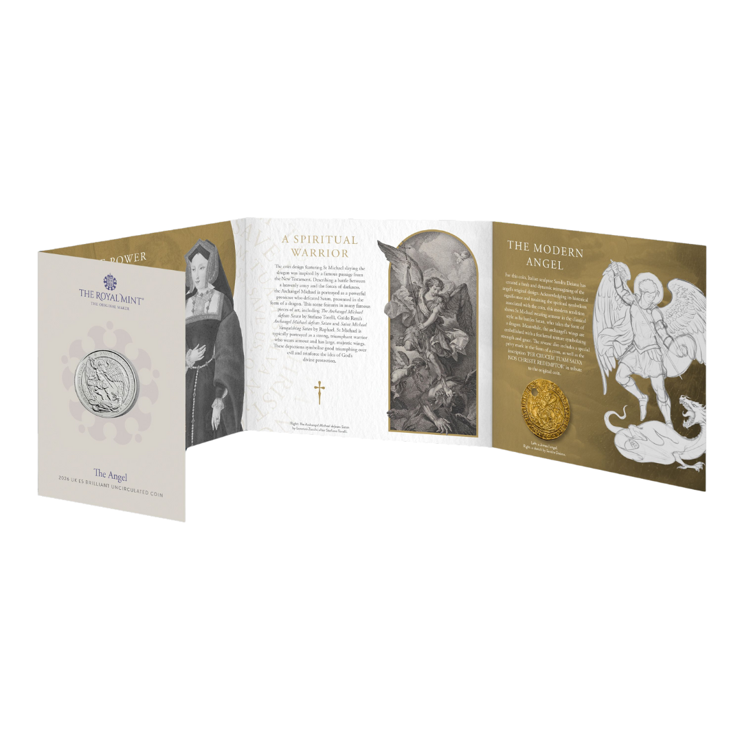 2026 £5 The Angel UK Brilliant Uncirculated Coin