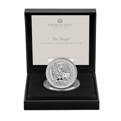 2026 1oz The Angel UK Silver Proof Coin