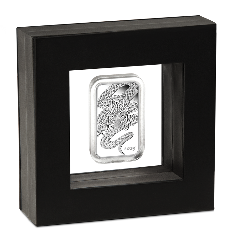 Dragon 2025 1oz Silver Proof Rectangular Coin