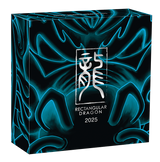 Dragon 2025 1oz Silver Proof Rectangular Coin