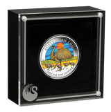 2026 1oz Australian Emu Silver Coloured Coin