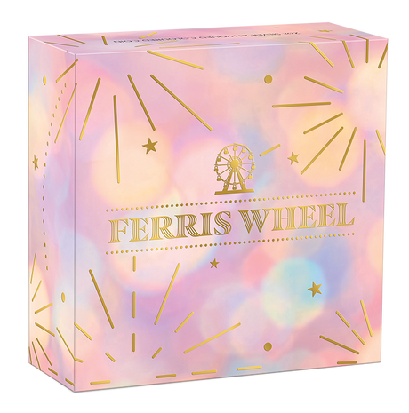 Ferris Wheel 2025 2oz Silver Antiqued Coloured Coin