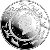 Lunar Series Year of the Horse 2026 $5 1oz Domed Silver Proof Coin