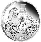 Australian Lunar Series III 2026 Year of the Horse 1/2oz Silver Proof Coin