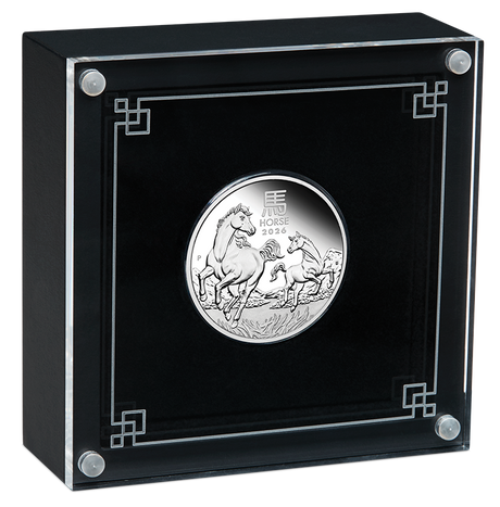 Australian Lunar Series III 2026 Year of the Horse 1/2oz Silver Proof Coin