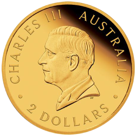 2026 0.5g Mini Horse Gold Proof Coin in Card - Australian Lunar Series III – Year of the Horse