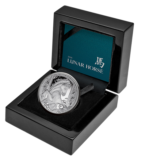 Lunar Year of the Horse 2026 1oz Silver Proof Coin