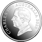 Kangaroo Series Bush Capital 2025 1oz Fine Silver Proof Coin