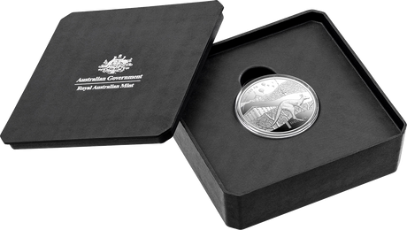Kangaroo Series Bush Capital 2025 1oz Fine Silver Proof Coin