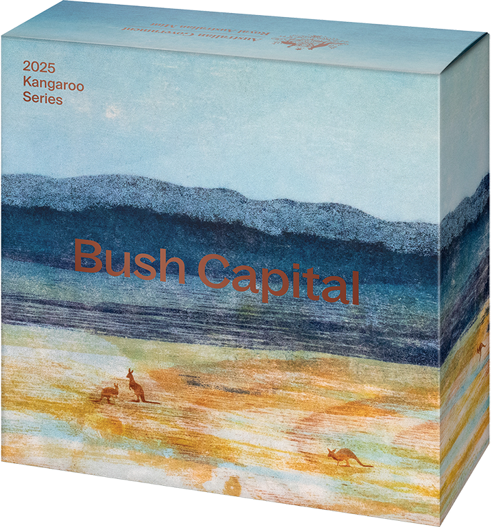 Kangaroo Series Bush Capital 2025 1oz Fine Silver Proof Coin