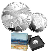 Kangaroo Series Bush Capital 2025 1oz Fine Silver Proof Coin