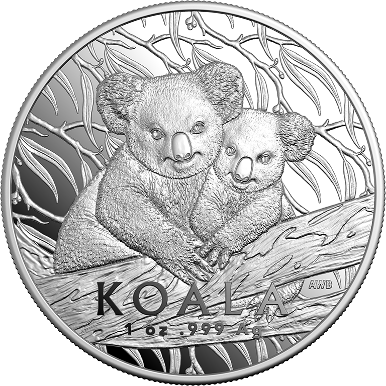 Koala 2025 $5 1oz High Relief Silver Proof Coin