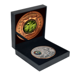 2026 $1 20,000 Leagues under the Sea High Relief Rotating Silver & Copper Bimetal Antique Coin