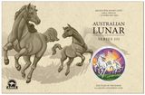 2026 1oz ANDA Melbourne Money Expo Year of the Horse 1oz Silver Coloured Coin in Card