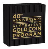2026 1oz 40th Anniversary of Australia Nugget Program Silver Proof Gilded Coin