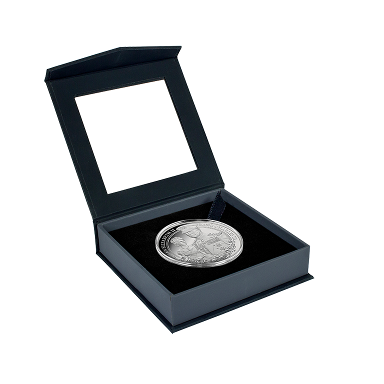 Portraits of Power - Elizabeth II & Charles III 2025 1oz Silver Proof Coin
