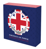 Portraits of Power - Elizabeth II & Charles III 2025 1oz Silver Proof Coin