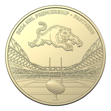 2024 $1 NRL Penrith Panthers Team Uncirculated Coin Card