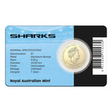 2024 $1 NRL Cronulla-Sutherland Sharks Team Uncirculated Coin Card