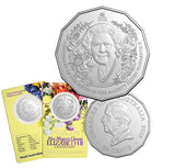 2026 50c Centenary of the Birth of Queen Elizabeth II Unc Coin Card