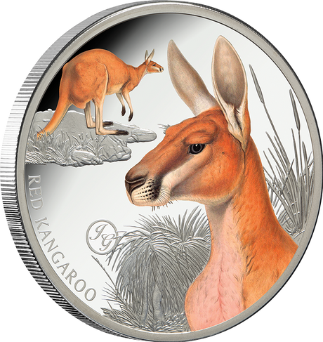 Mammals of Australia Red Kangaroo 2026 1oz Silver Proof Coin