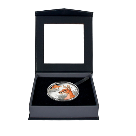 2026 1oz Mammals of Australia Red Kangaroo Silver Coloured Proof Coin