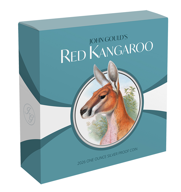 Mammals of Australia Red Kangaroo 2026 1oz Silver Proof Coin